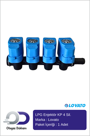 Lovato LPG KP Enjektör 4 Sil. 2 Ohm