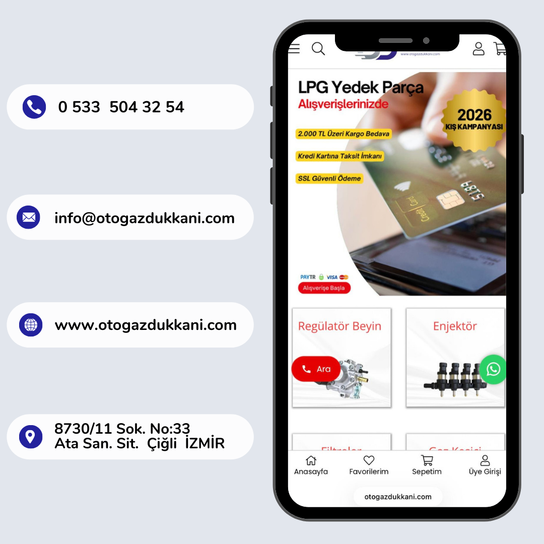 Otogaz Dükkanı İletişim
