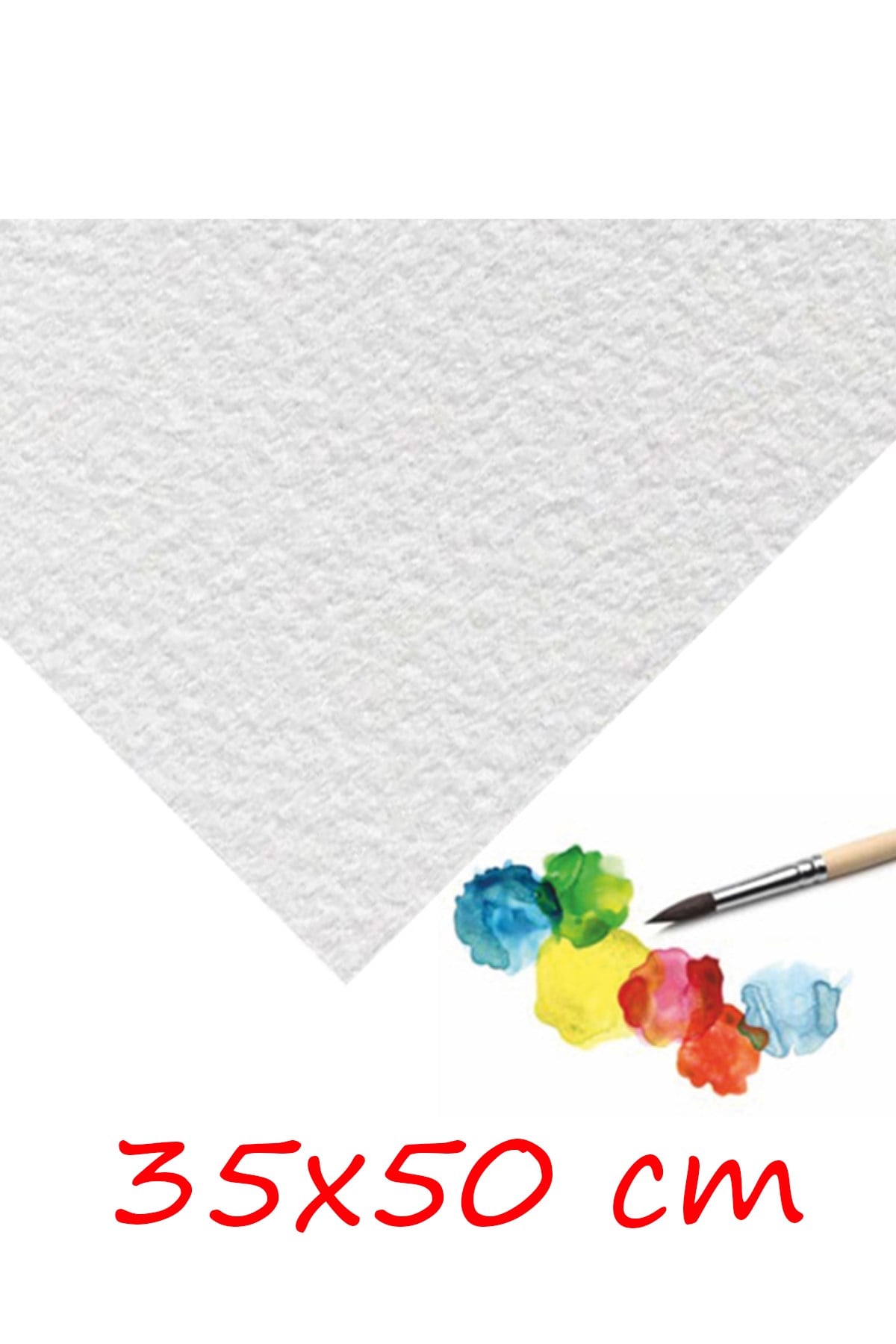 10'lu Paket 315 gr. Suluboya Kağıdı 35x50 Cm