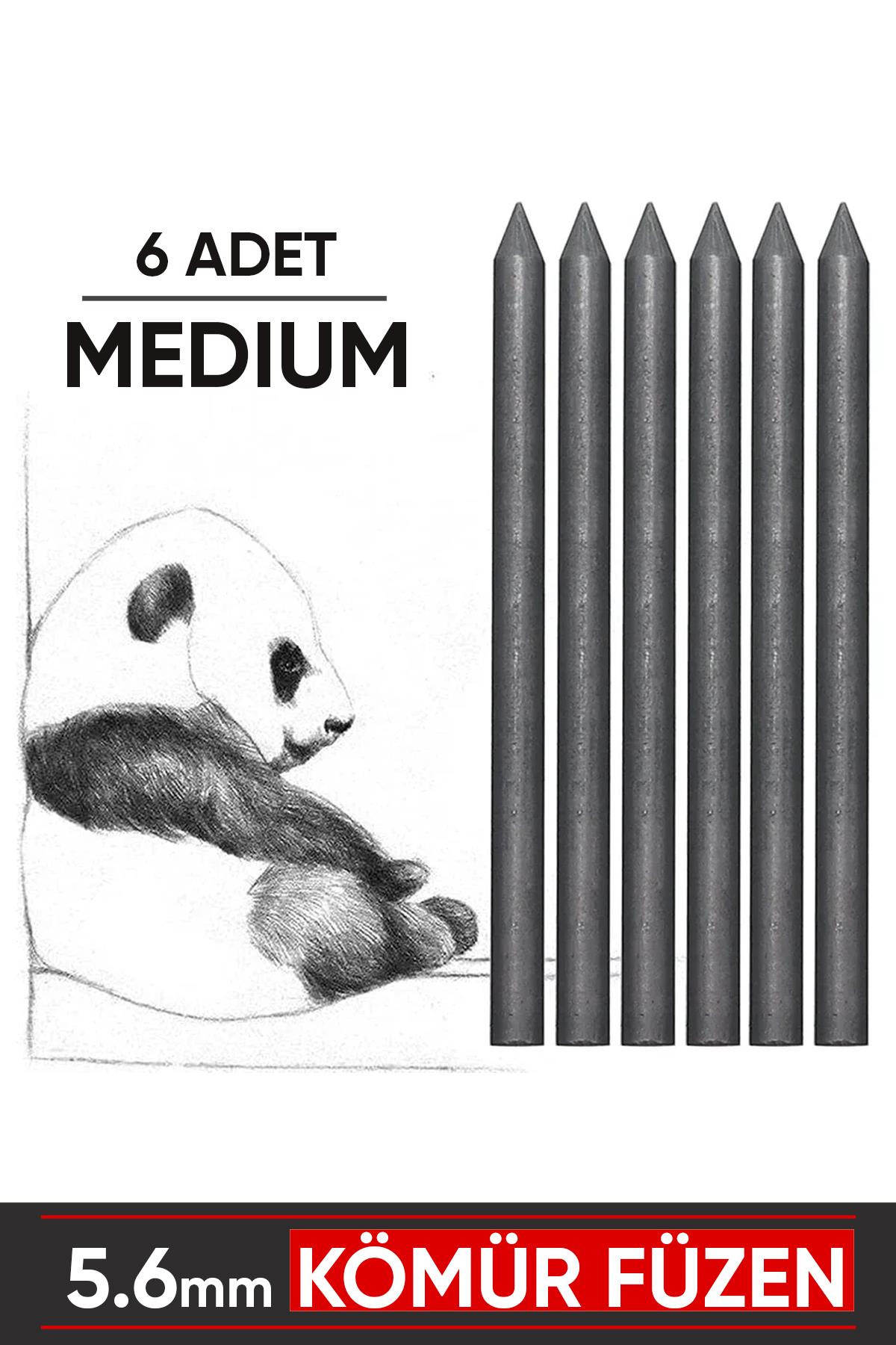 5,6 mm Portmin Uç 6'lı Kömür Füzen