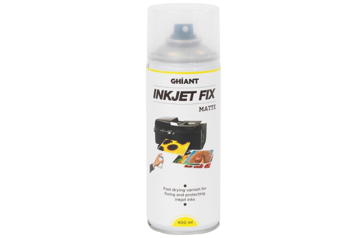 GHIANT-INJKET FİX Fotoğraf Baskısı İçin 400ml Sprey Koruma-Mat
