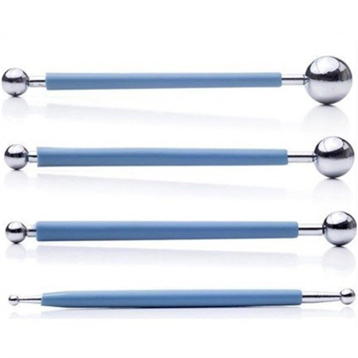 Kabartma Seti Mavi Metal 4 ' Lü Set (EB-19)