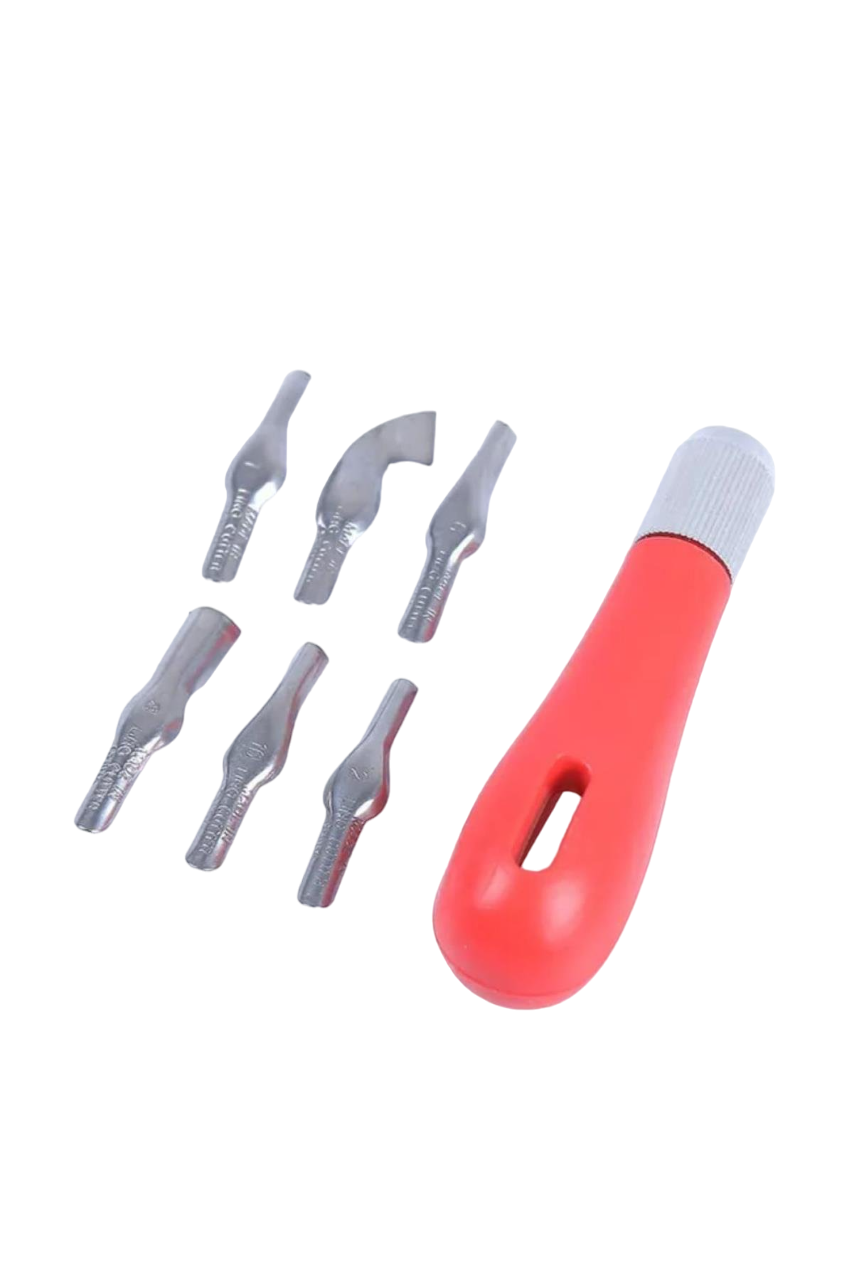 Linol Oyma Bıçak Seti 6 Bıçak