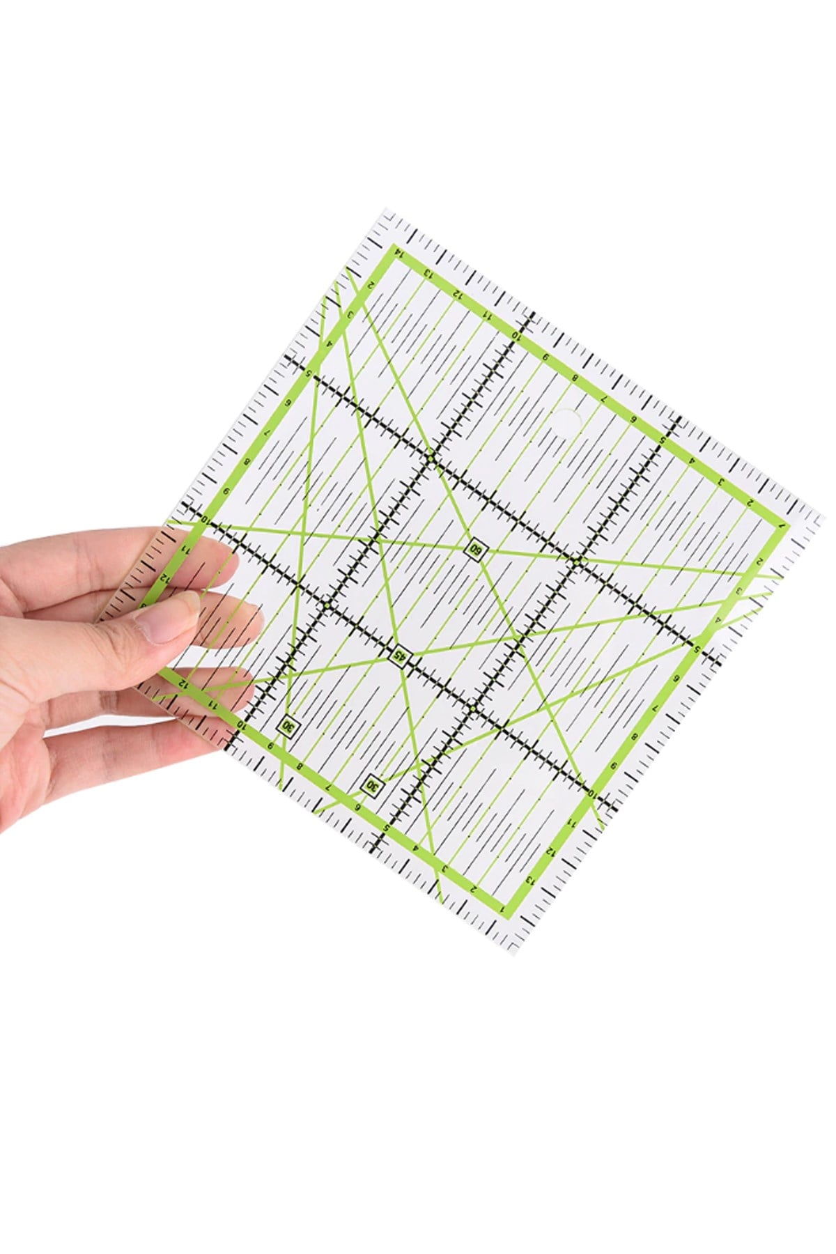 PATCHWORK / KIRKYAMA CETVELİ - 15x15 cm