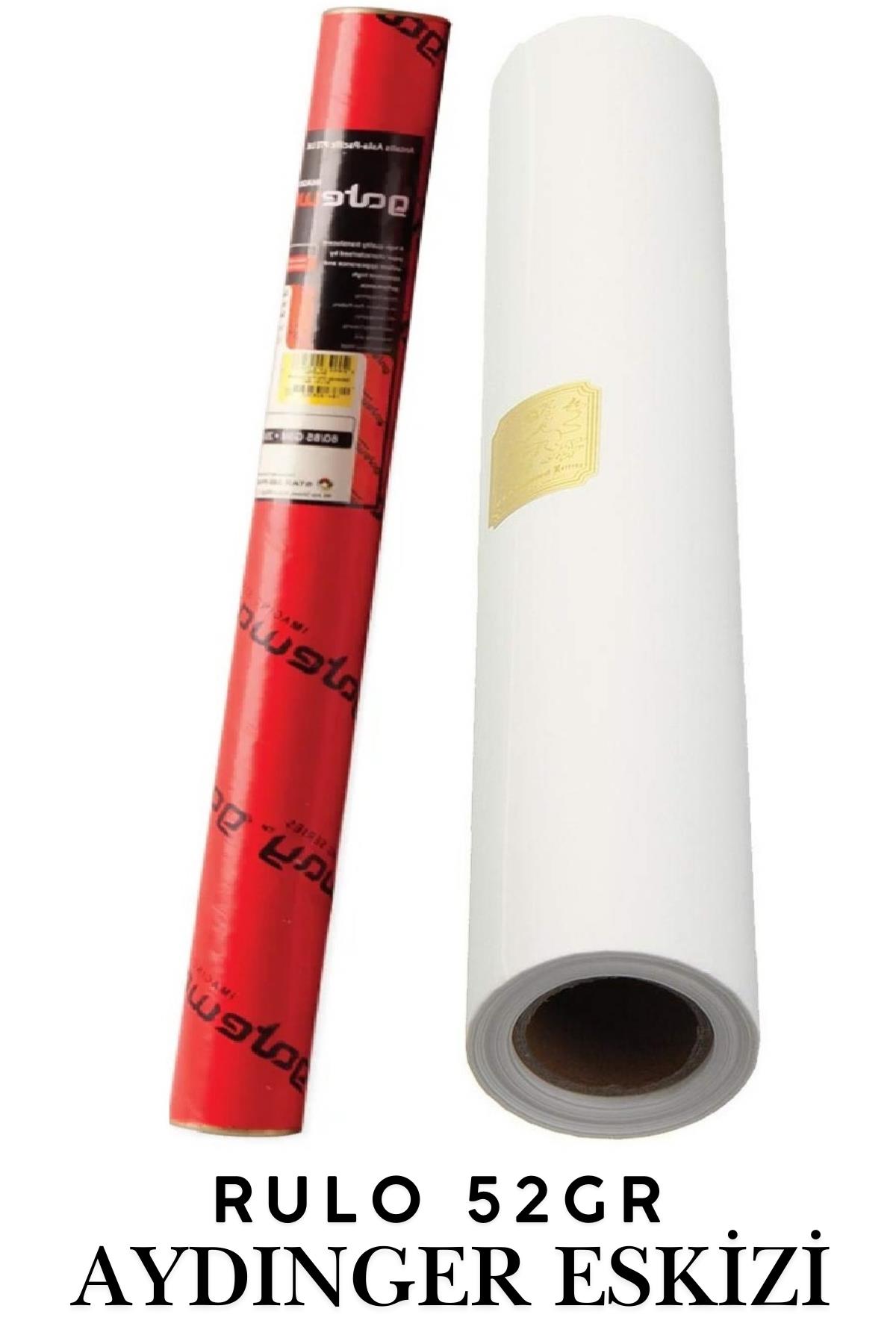 Rulo Aydınger Eskiz Kağıdı 52gr. 33cm*20 metre
