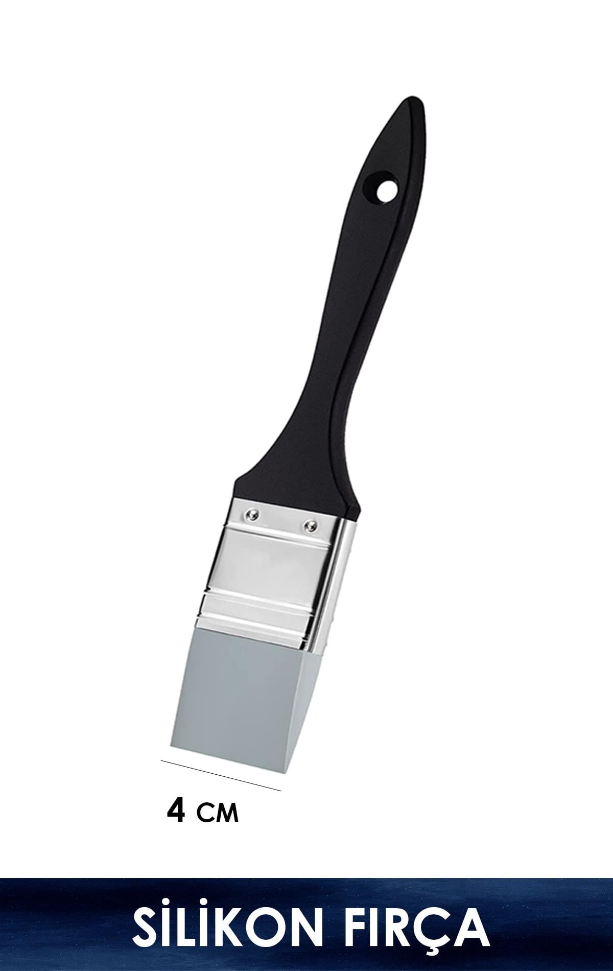 Silikon Fırça - 4cm Fırça Kalınlığı (Suluboya-Akrilik-Yağlı Boya)
