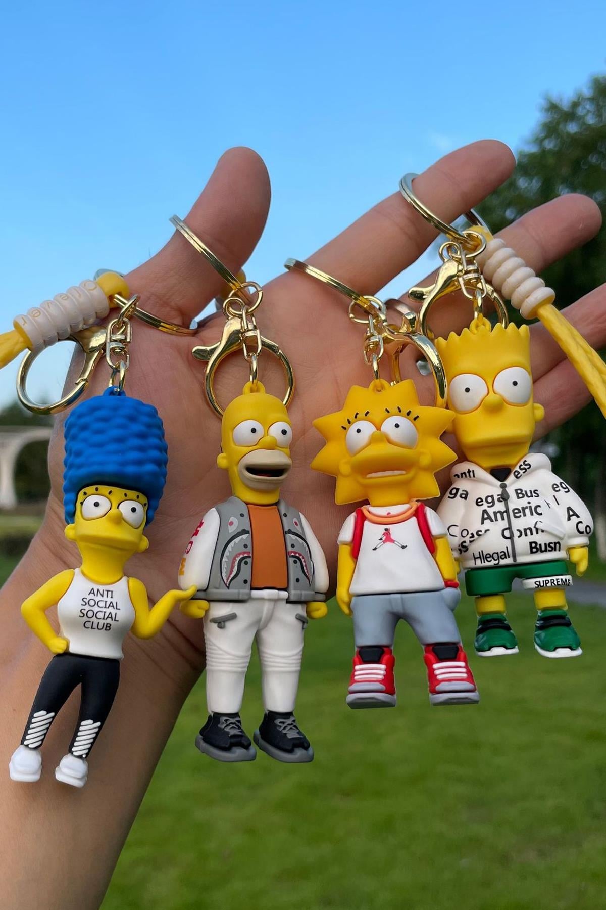 Simpson Anahtarlık Çanta Süsü