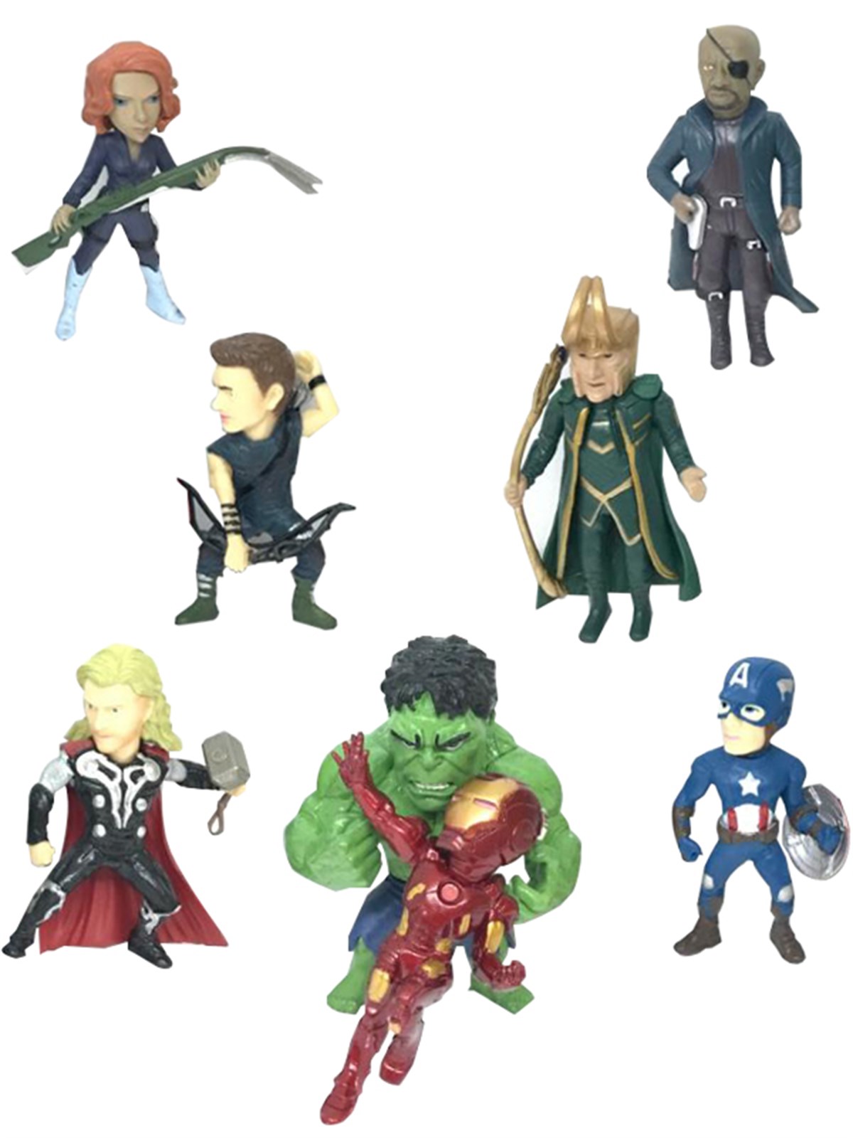 VOX - 3D Magnet , Avengers 8'li Magnet Set