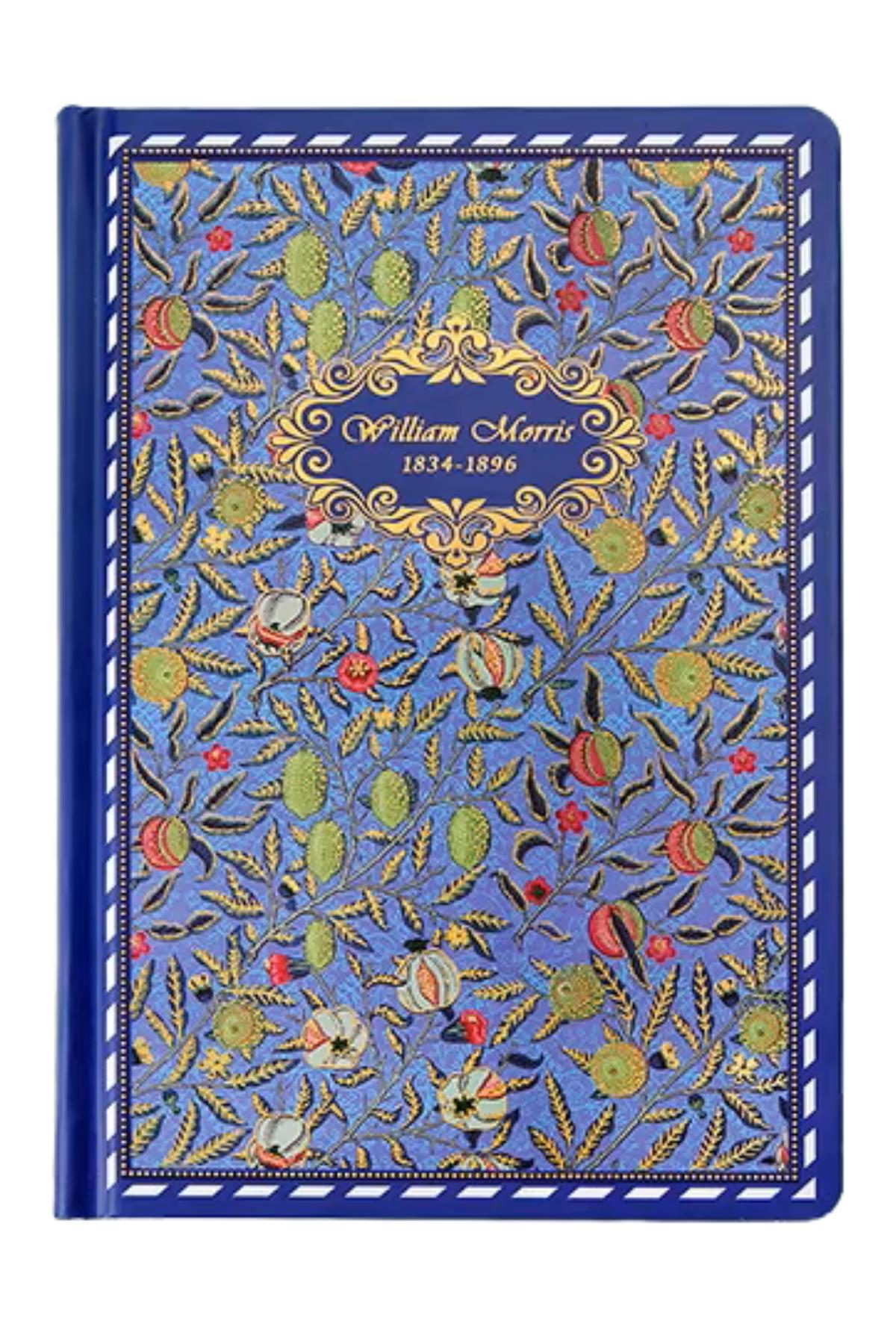 William Morris Journal Not Defteri, 14*21cm 256 Sayfa, 100gr Desenli Kağıtlar