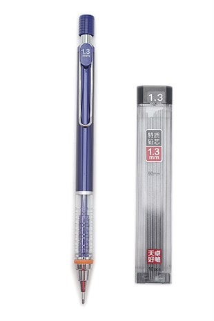 1,3 mm Versatil Teknik Kalem 10 adet Yedek Uç