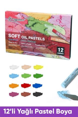 Soft Yağlı Pastel Seti-  3D Boyama