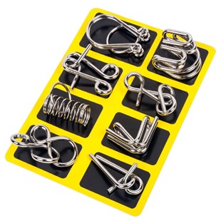 VOX -8'li 3D Metal Puzzle Zeka Oyunu Eğitici Puzzle (3DMP-2)