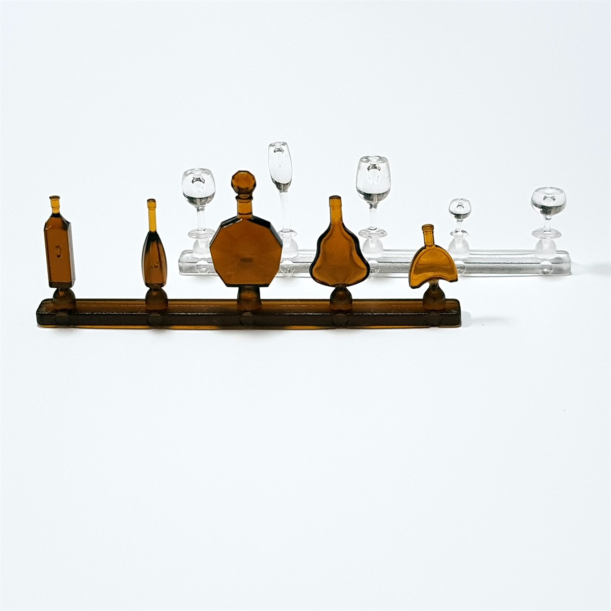 10'lu Şişe & Bardak Seti 1:25 Ölçek (VIM-103)