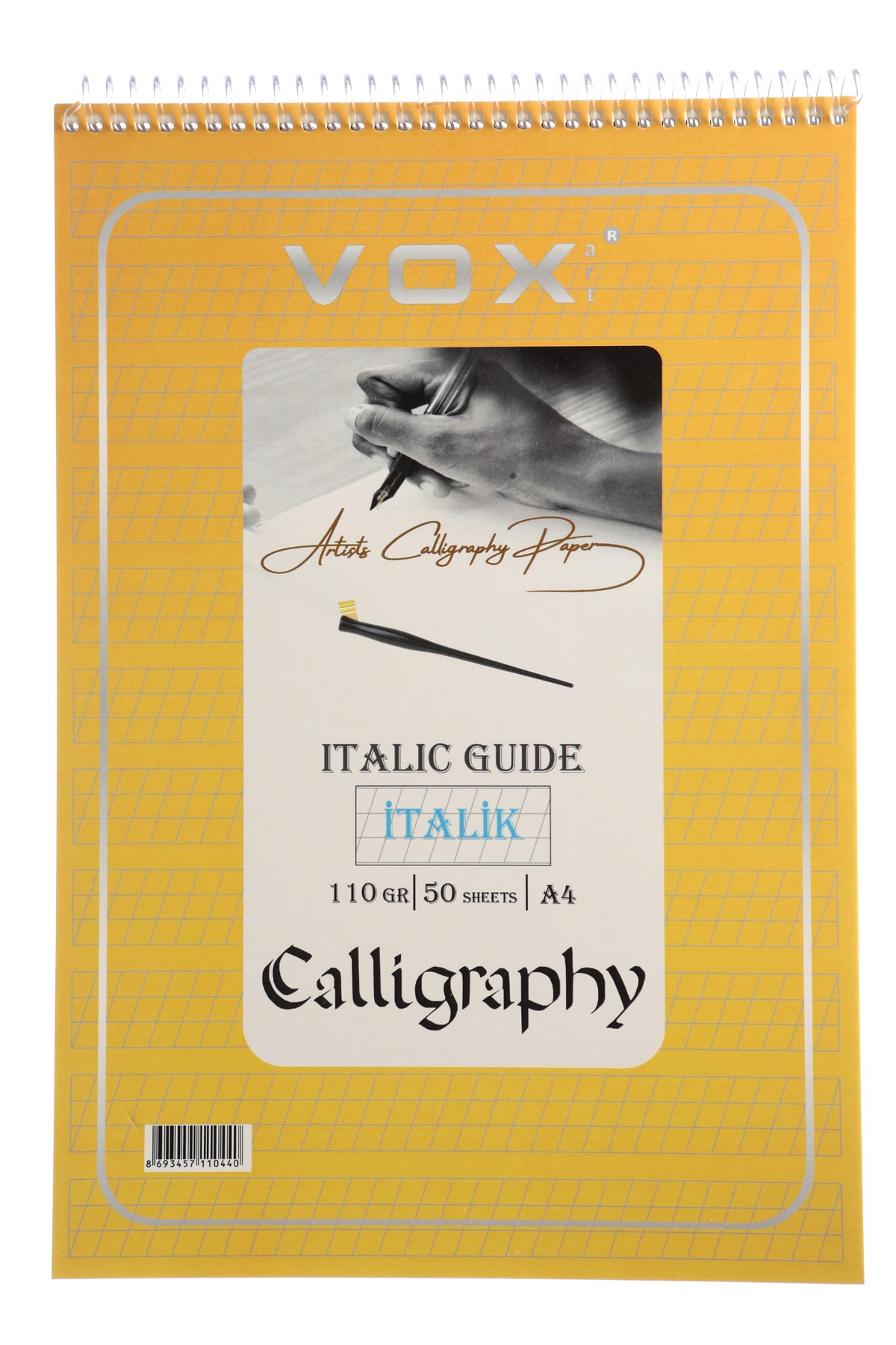 110 gr Callıgraphy Defteri İtalik - A4 -.50 Yaprak