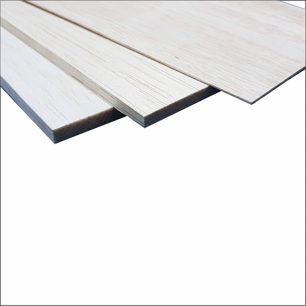 2 Adet 5 mm Balsa Levha 10x100cm