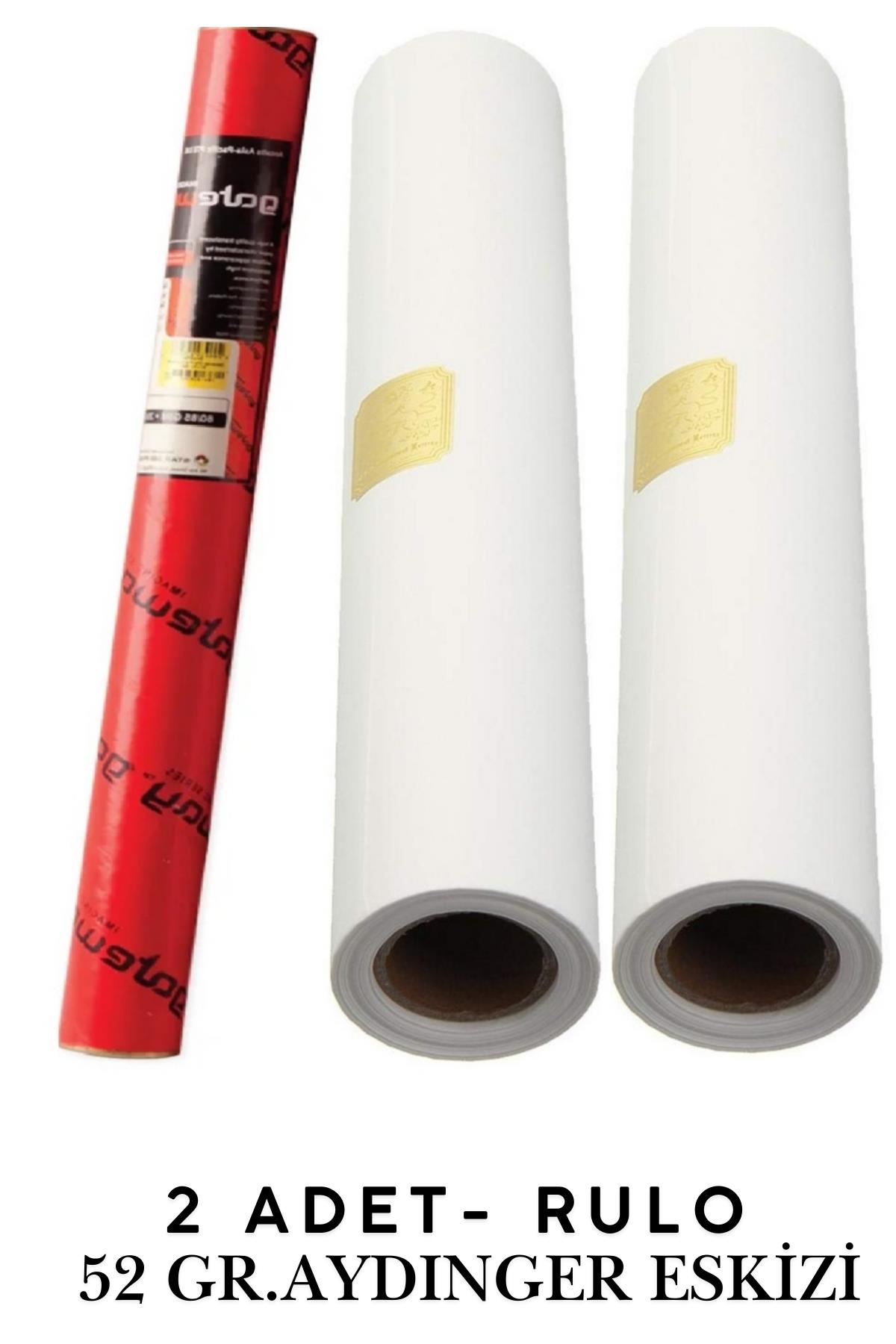 2'li Rulo Aydınger Eskiz Kağıdı 52gr. 33cm*20 metre