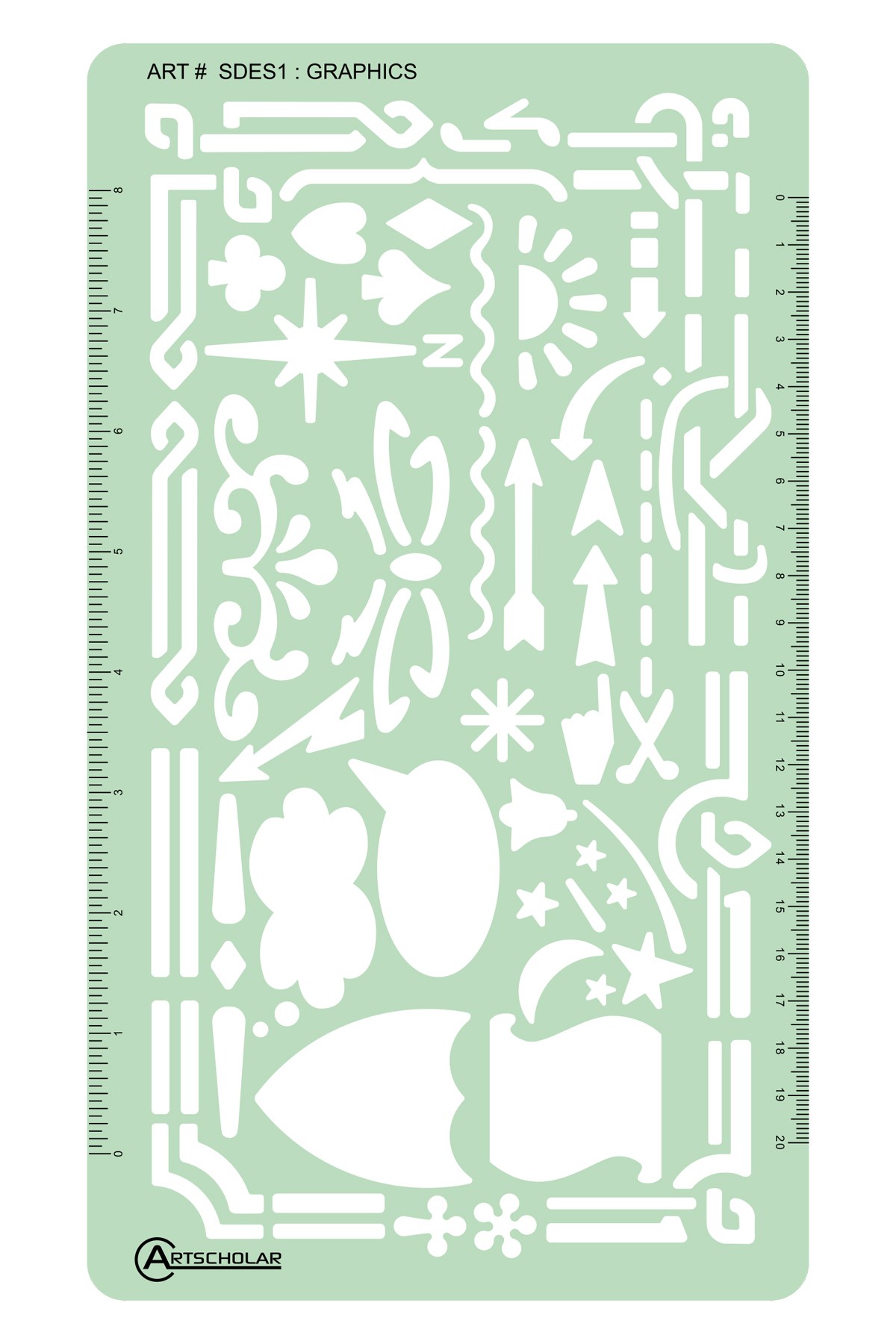 ArtScholar-Karışık Grafik Şablonu (SDES1)