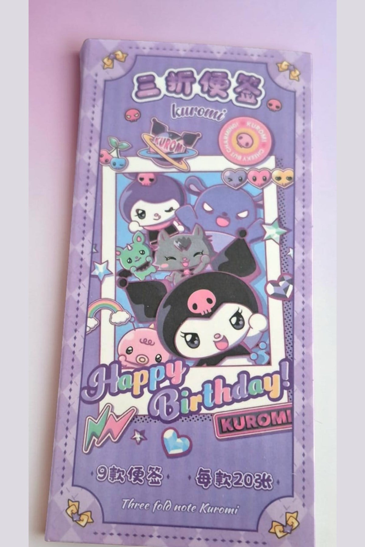 Kawaii Sanrio Figürlü Post-it & Bloknot 16*22 cm