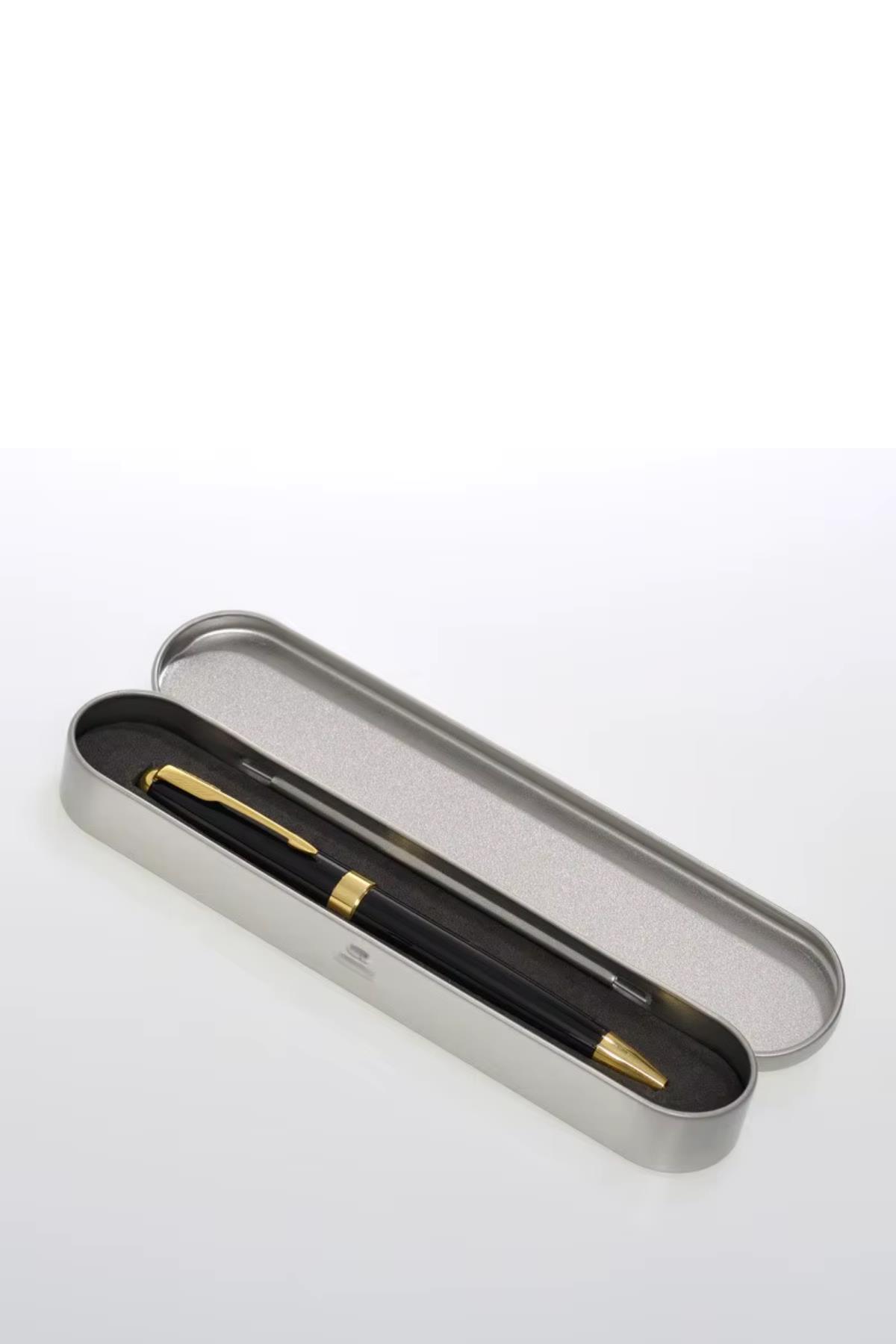 Metal Süngerli Kalem Kutusu, 14 cm (sadece Boş kutu gönderilir)