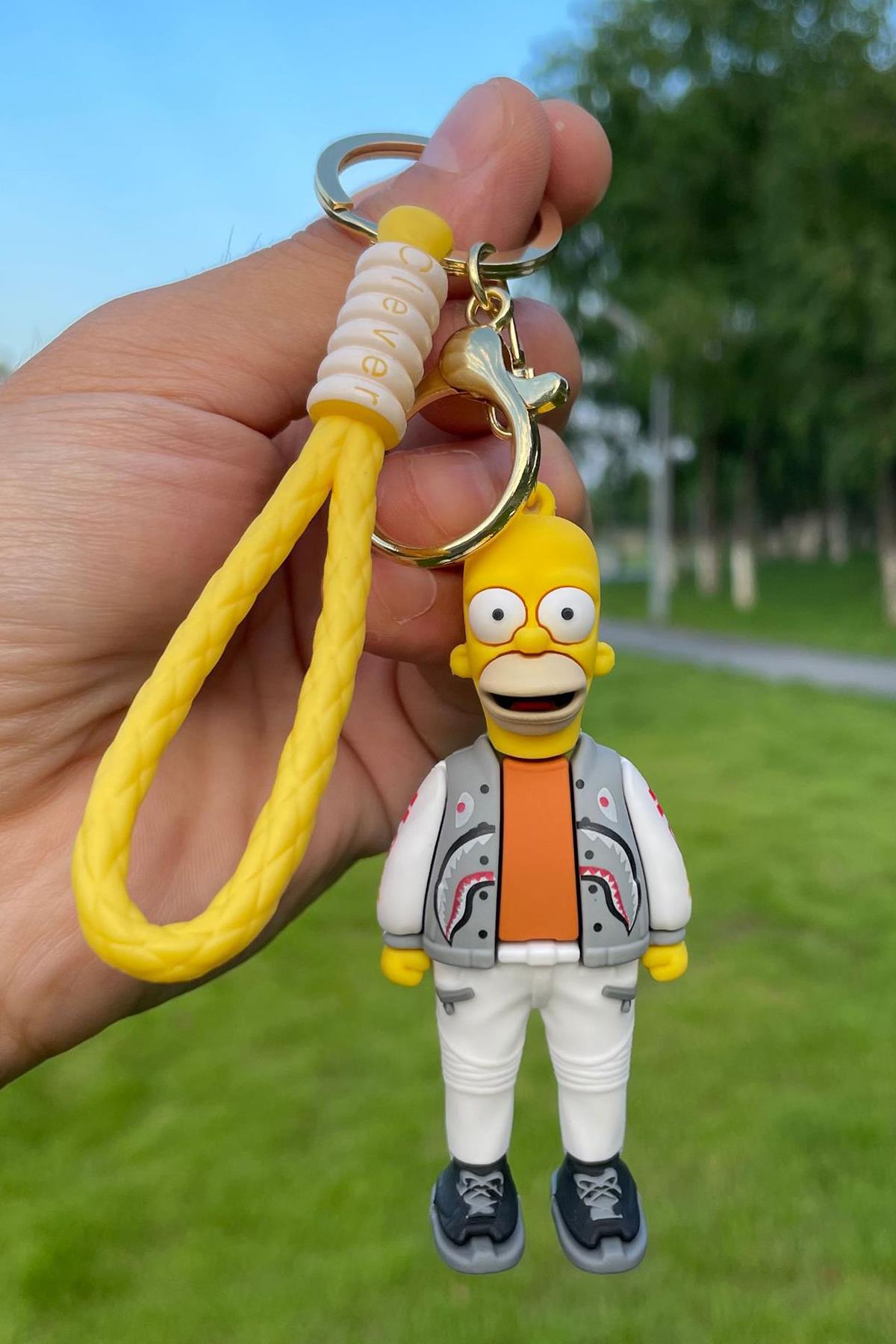 Simpson Anahtarlık Çanta Süsü