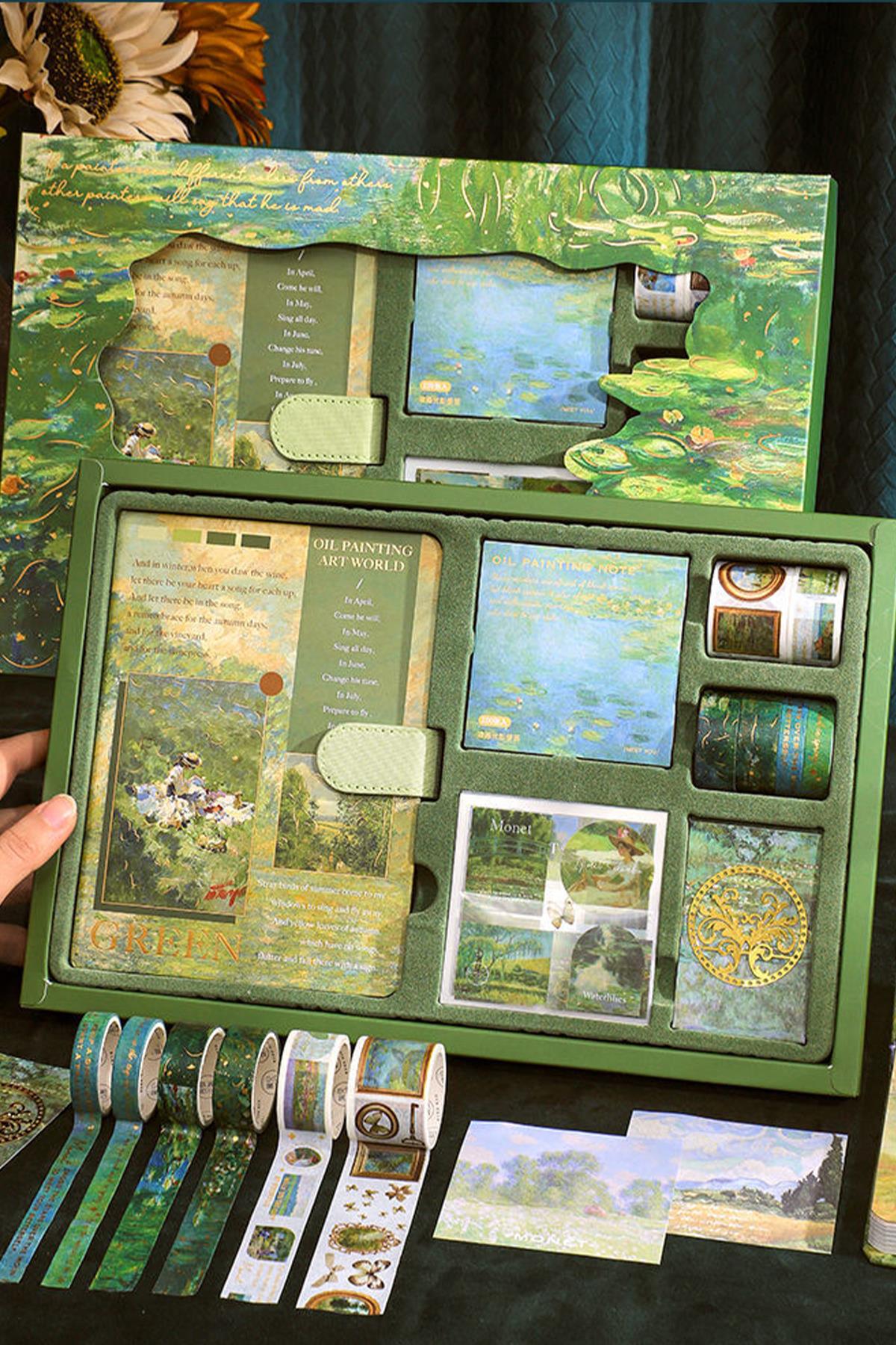 Van Gogh - Monet - Journal Defter Hediye Seti