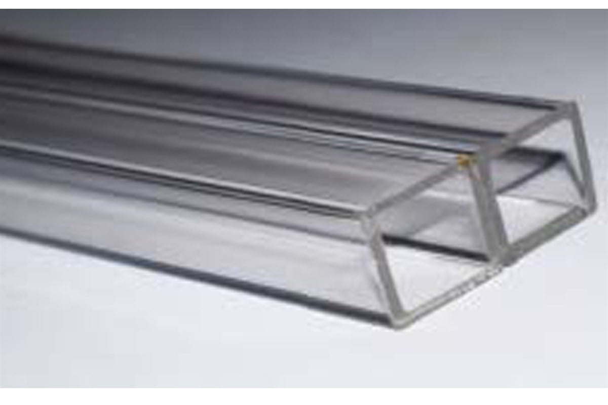 VOX 5 Adet 3x3 mm Akrilik Kare Çita 50 cm içi Boş