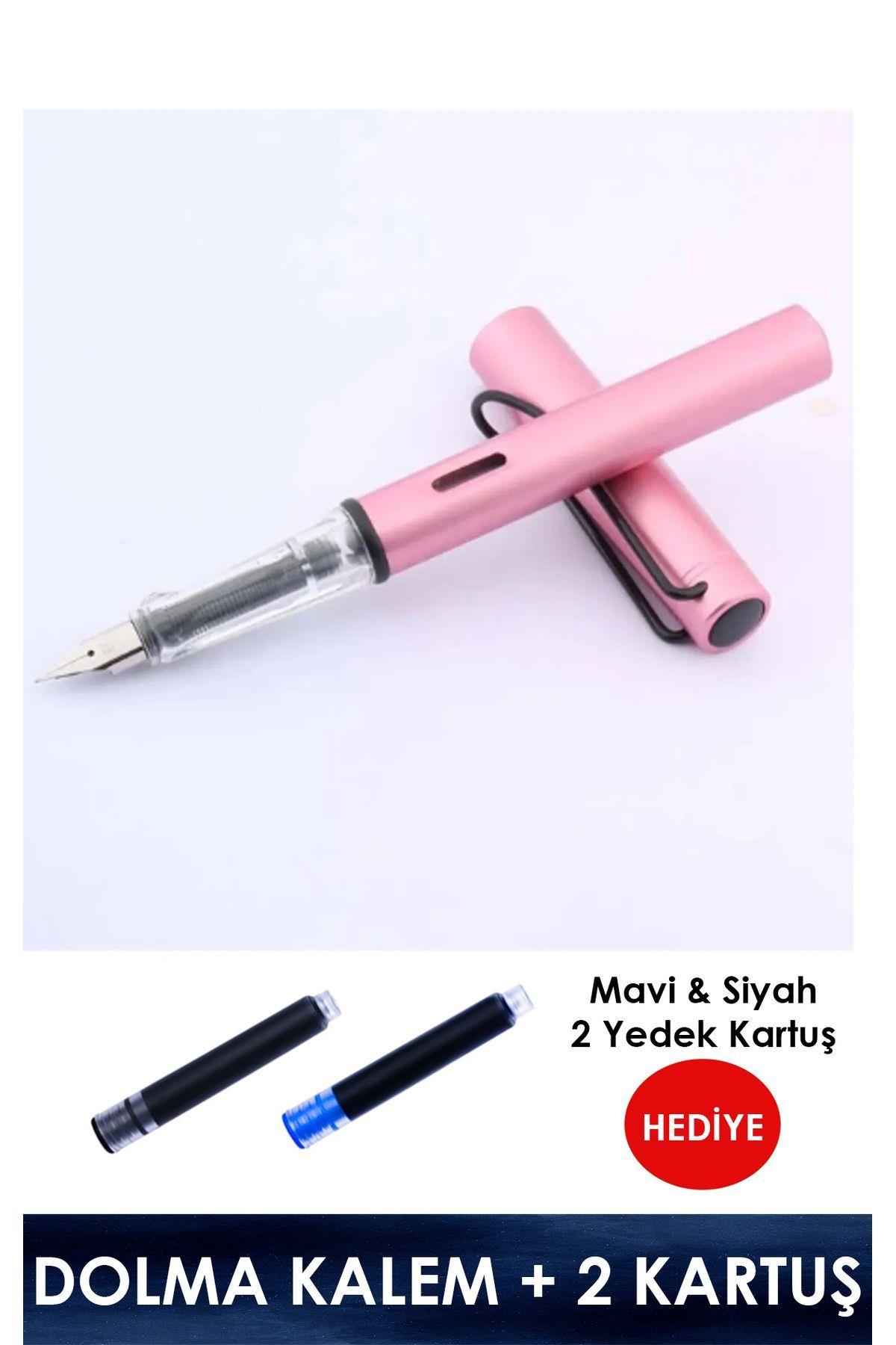 Vox Art Dolma Kalem -f- Uç - Mat Gövde (PİSTONLU) Pembe