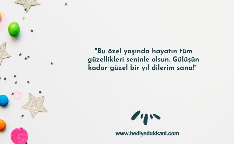 17 yaş doğum günü sözleri