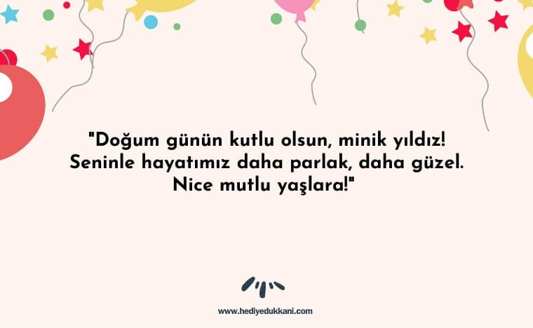 4 yaş doğum günü sözleri