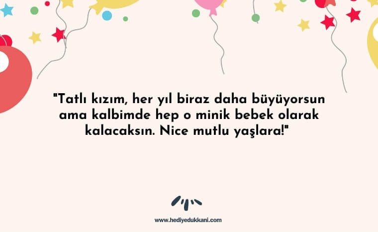 4 yaş doğum günü sözleri