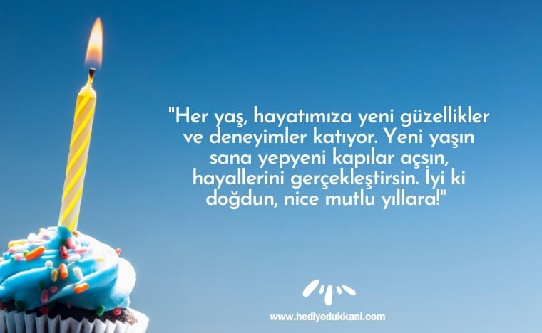 41 yaş doğum günü sözleri