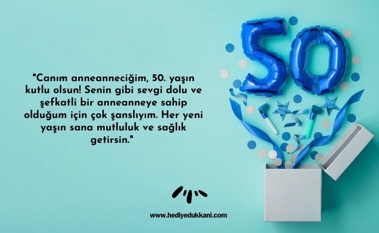 50 yaş doğum günü sözleri