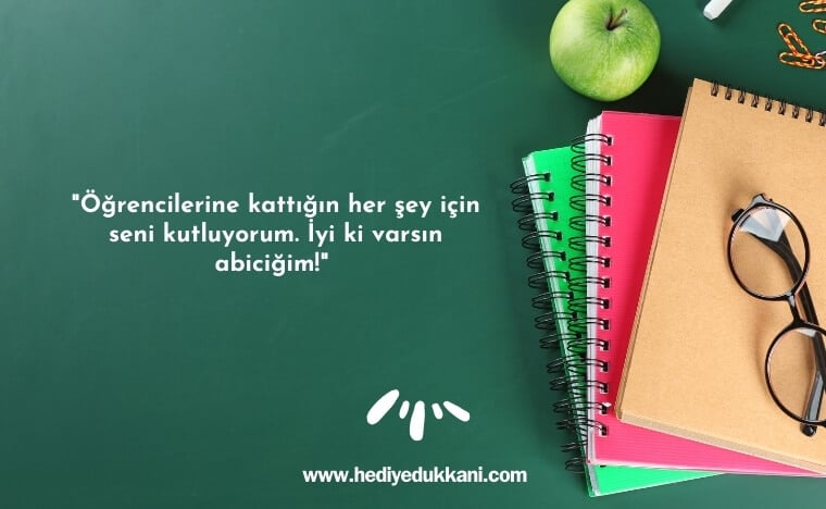 abiye öğretmenler günü mesajı