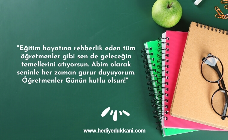 abiye öğretmenler günü mesajı