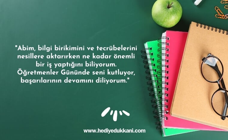 abiye öğretmenler günü mesajı