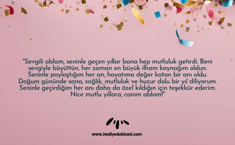 ablaya doğum günü mesajı