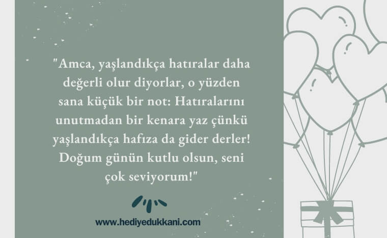 amcaya doğum günü mesajı