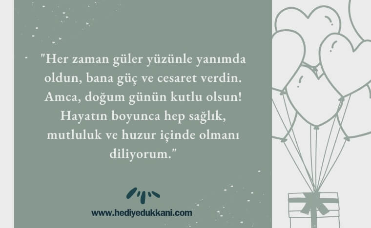 amcaya doğum günü mesajı