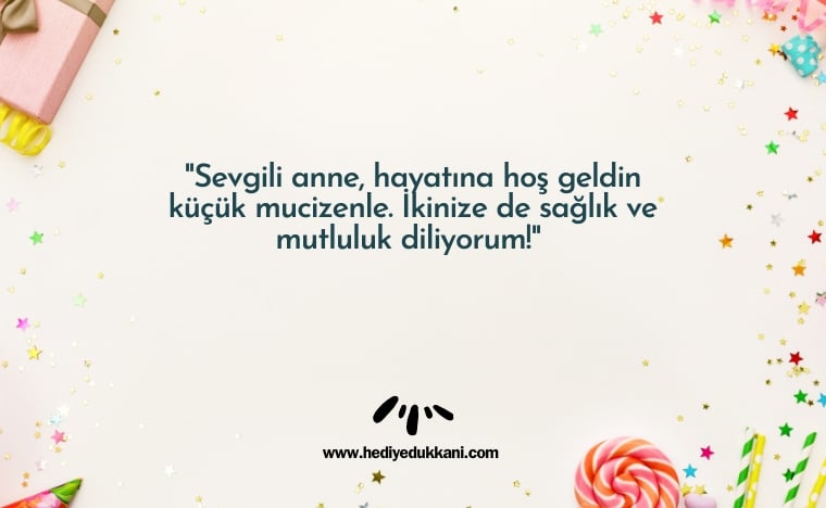 anneye hediye notu