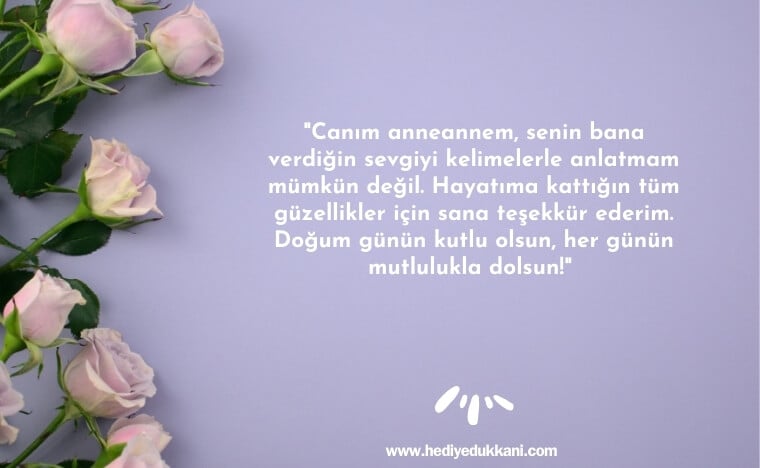 anneanneye doğum günü mesajı