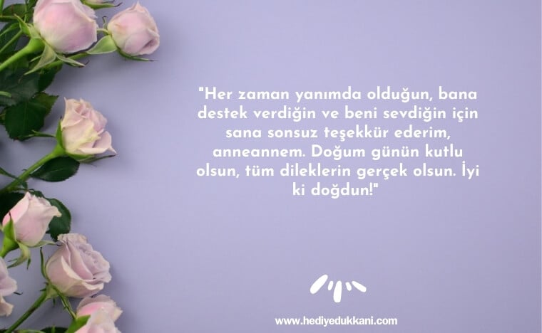 anneanneye doğum günü mesajı