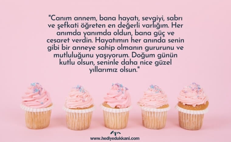 anneye doğum günü mesajı