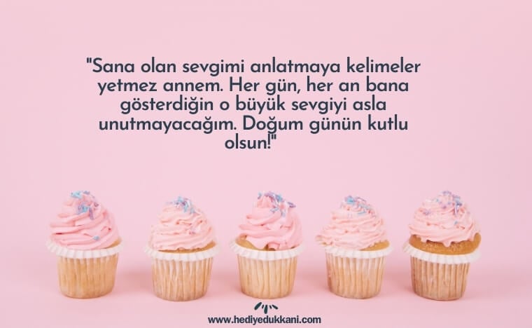 anneye doğum günü mesajı