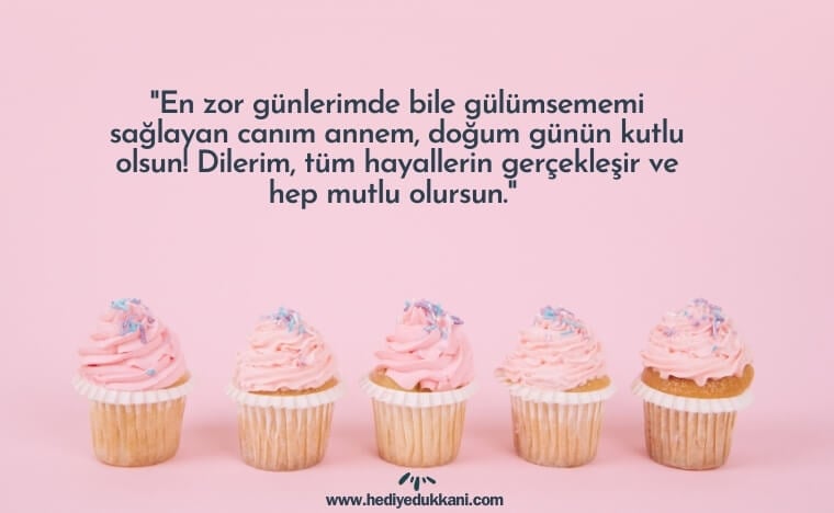 anneye doğum günü mesajı
