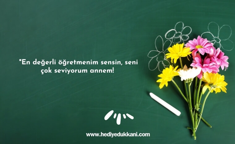 anneye öğretmenler günü mesajları