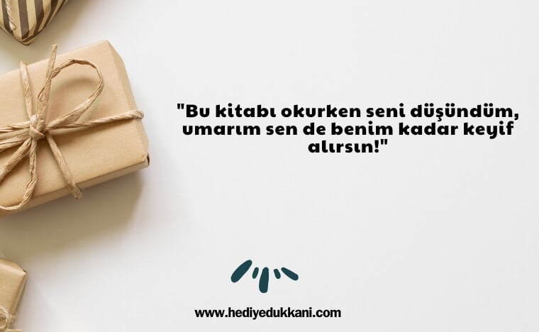 arkadaşa hediye notu
