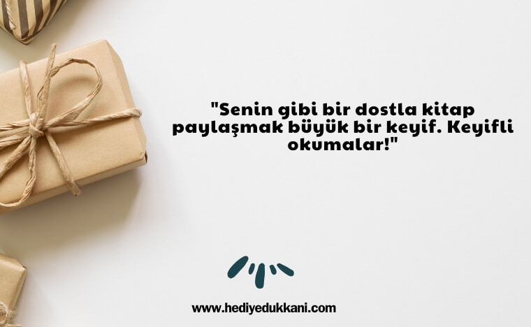 arkadaşa hediye notu