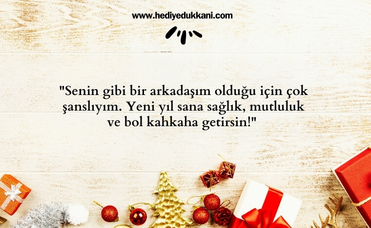 arkadaşa yılbaşı hediye notları