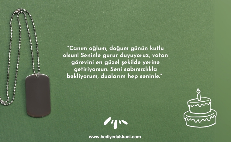 anneden asker oğluna doğum günü mesajı