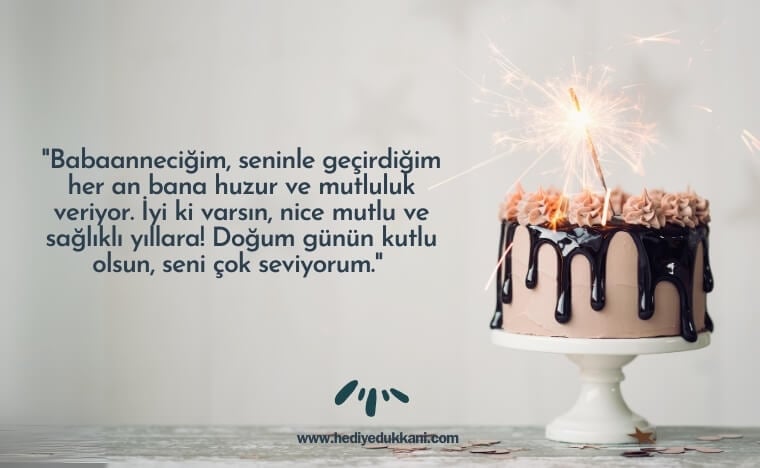 babaanneye doğum günü mesajı